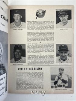 1951 Yankees World Series Program vs NY Giants @ Yankee Stadium VG-EX unscored