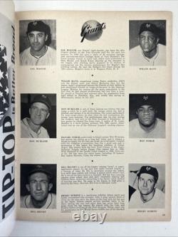 1951 Yankees World Series Program vs NY Giants @ Yankee Stadium VG-EX unscored