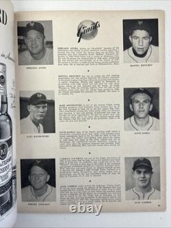 1951 Yankees World Series Program vs NY Giants @ Yankee Stadium VG-EX unscored