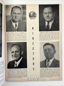 1951 Yankees World Series Program vs NY Giants @ Yankee Stadium VG-EX unscored
