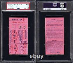 1960 MLB All Star Game East Old Yankee Stadium PSA Ticket Stub