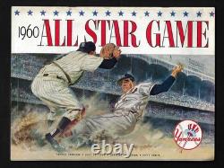 1960 MLB All Star Game Program, Yankee Stadium, New York EX+++