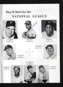 1960 MLB All Star Game Program, Yankee Stadium, New York EX+++