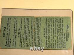 1960 Major League Baseball ALL STAR GAME Ticket Stub, Yankee Stadium 7-13-1960