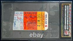 1960 World Series Game 3 Ticket Yankee Stadium New York vs Pirates icert Auth