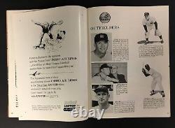 1960 World Series Program Game 4 Yankee Stadium New York vs Pittsburgh Pirates