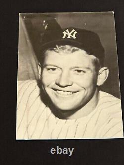 1960's Yankee Stadium Souvenir Shop P. C. Mickey Mantle- sold in the Bronx