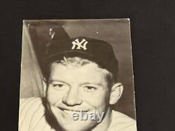 1960's Yankee Stadium Souvenir Shop P. C. Mickey Mantle- sold in the Bronx