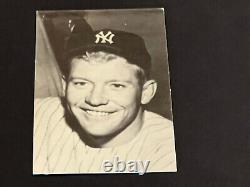 1960's Yankee Stadium Souvenir Shop P. C. Mickey Mantle- sold in the Bronx