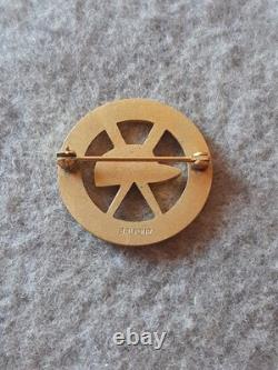 1961 New York Yankees Baseball Team World Series Press Pin Pinback Stadium Charm