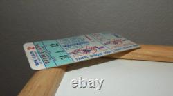 1961 World Series New York Yankees Stadium Game 1 Ticket Stub Whitey Ford v Reds