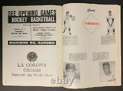 1962 World Series Baseball Program Yankee Stadium New York vs San Francisco MLB