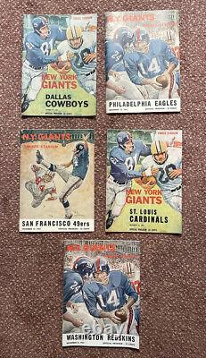 1963 New York Giants Yankee Stadium Official Program (5)