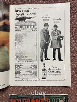 1963 New York Giants Yankee Stadium Official Program (5)