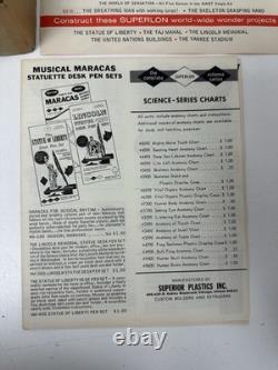 1964 Superior Plastics Yankee Stadium Plastic Model Kit in Original Box