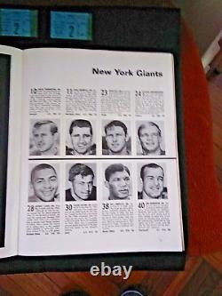 1967 NFL PACKERS v NY GIANTS @YANKEE STADIUM OFFICIAL PROGRAM/2 TICKET STUBS