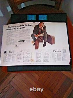 1967 NFL PACKERS v NY GIANTS @YANKEE STADIUM OFFICIAL PROGRAM/2 TICKET STUBS