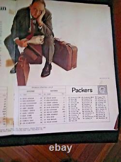 1967 NFL PACKERS v NY GIANTS @YANKEE STADIUM OFFICIAL PROGRAM/2 TICKET STUBS