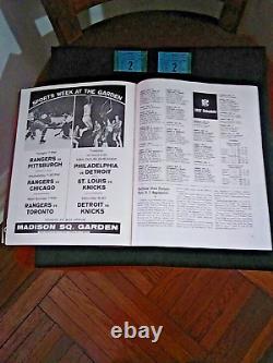 1967 NFL PACKERS v NY GIANTS @YANKEE STADIUM OFFICIAL PROGRAM/2 TICKET STUBS