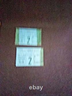 1967 NFL PACKERS v NY GIANTS @YANKEE STADIUM OFFICIAL PROGRAM/2 TICKET STUBS