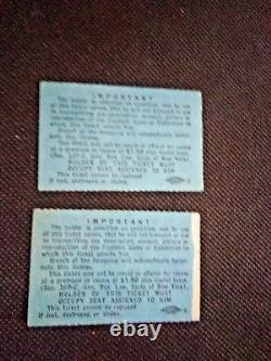 1967 NFL PACKERS v NY GIANTS @YANKEE STADIUM OFFICIAL PROGRAM/2 TICKET STUBS