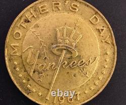 1967 Yankees Mothers Day Pendant Charm Balfour Mickey Mantle 500th Home Run SGA
