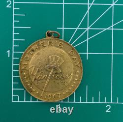 1967 Yankees Mothers Day Pendant Charm Balfour Mickey Mantle 500th Home Run SGA