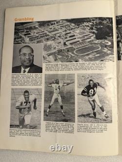 1968 Grambling vs Morgan State Program Yankee Stadium HBCU NYC 1st Invitational