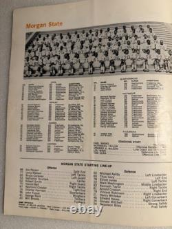 1968 Grambling vs Morgan State Program Yankee Stadium HBCU NYC 1st Invitational