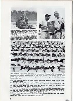 1968 Mickey Mantle Last HR 536 Program New York Yankees/216 HR Stadium Nr Mt