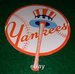 1973 New York Yankees Stadium 50th Anniversary Brass Seat Plaque Aisle # Plate