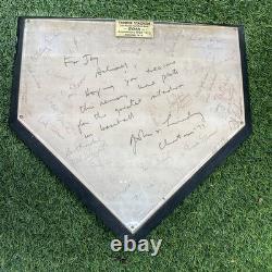 1973 YANKEE STADIUM PLATE Mantle Munson Jeter Ruth Gehrig DiMaggio Ford New York
