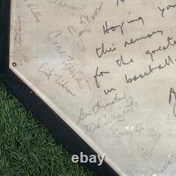 1973 YANKEE STADIUM PLATE Mantle Munson Jeter Ruth Gehrig DiMaggio Ford New York