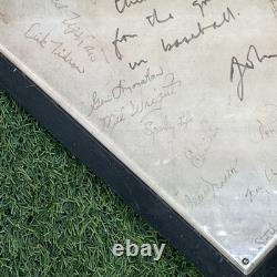 1973 YANKEE STADIUM PLATE Mantle Munson Jeter Ruth Gehrig DiMaggio Ford New York