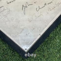 1973 YANKEE STADIUM PLATE Mantle Munson Jeter Ruth Gehrig DiMaggio Ford New York