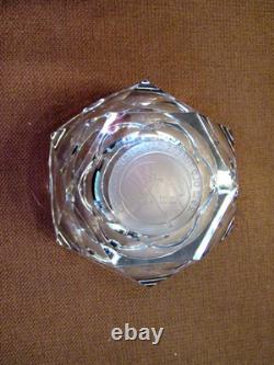 1975 Old Timers Day New York Yankees Crystal Ashtray Gifted To Each Yankee