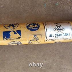 1977 Ford MVP All Star Game Baseball Bat July 19 1977 Yankee Stadium New York
