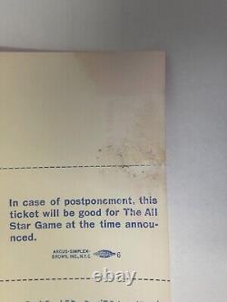 1977 Yankee Stadium All-Star Game Ticket Uncut Full