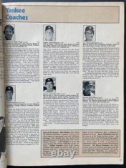 1979 Thurman Munson Final Game New York Yankees Stadium Program + Parking Ticket