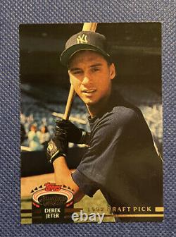 1992 / 1993 Topps Stadium Club Murphy Dome Baseball NEAR SET Derek JETER M20