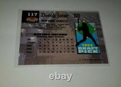 1992 Stadium Club Murphy #117 Derek Jeter Rookie Card New York Yankees HOF RC $