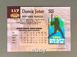 1992 Stadium Club Murphy #117 Derek Jeter Rookie New York Yankees HOF