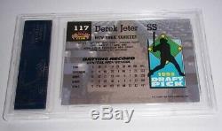 1993 DEREK JETER TOPPS STADIUM CLUB MURPHY ROOKIE #117 New York Yankees PSA 10