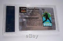 1993 DEREK JETER TOPPS STADIUM CLUB MURPHY ROOKIE #117 New York Yankees PSA 10