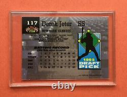 1993 DEREK JETER Topps Stadium Club Murphy Rookie Card #117 New York Yankees HOF