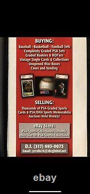 1993 Stadium Club DEREK JETER MURPHY #117 ROOKIE PSA 10 Yankees RC HOF FROM SET