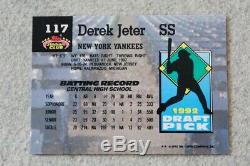 1993 Stadium Club Murphy #117 DEREK JETER Rookie RC Mint New York Yankees HOF