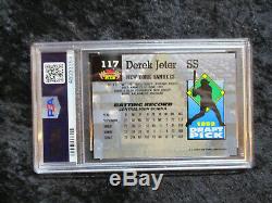 1993 Stadium Club Murphy #117 Derek Jeter New York Yankees PSA 9 MINT NEW LABEL