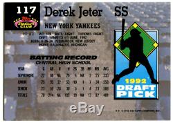 1993 Stadium Club Murphy #117 Derek Jeter Rookie Nice! New York Yankees