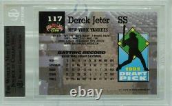 1993 Stadium Club Murphy #117 Derek Jeter Rookie Yankees HOF Graded BGS 9 MINT